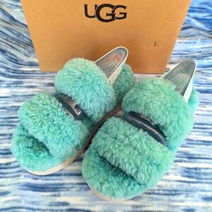 Brand New UGG W OH Fluffita In Original Box Size 9 Color is Tide Pool Very Comfy